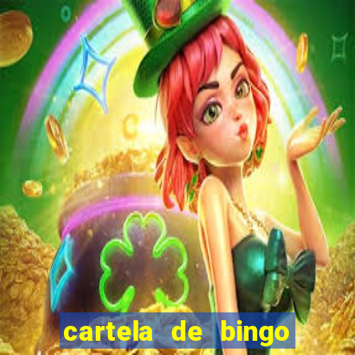 cartela de bingo cha de panela